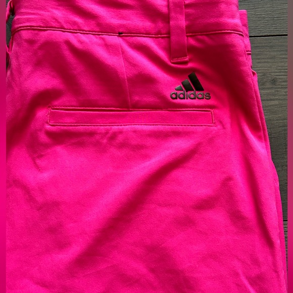 ADIDAS climalite mens size 30 pink golf shorts - Picture 3 of 5